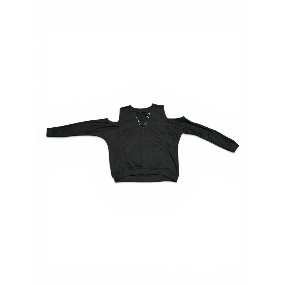 Vanilla Star Women's Cold Shoulder Sweatshirt - Size Large